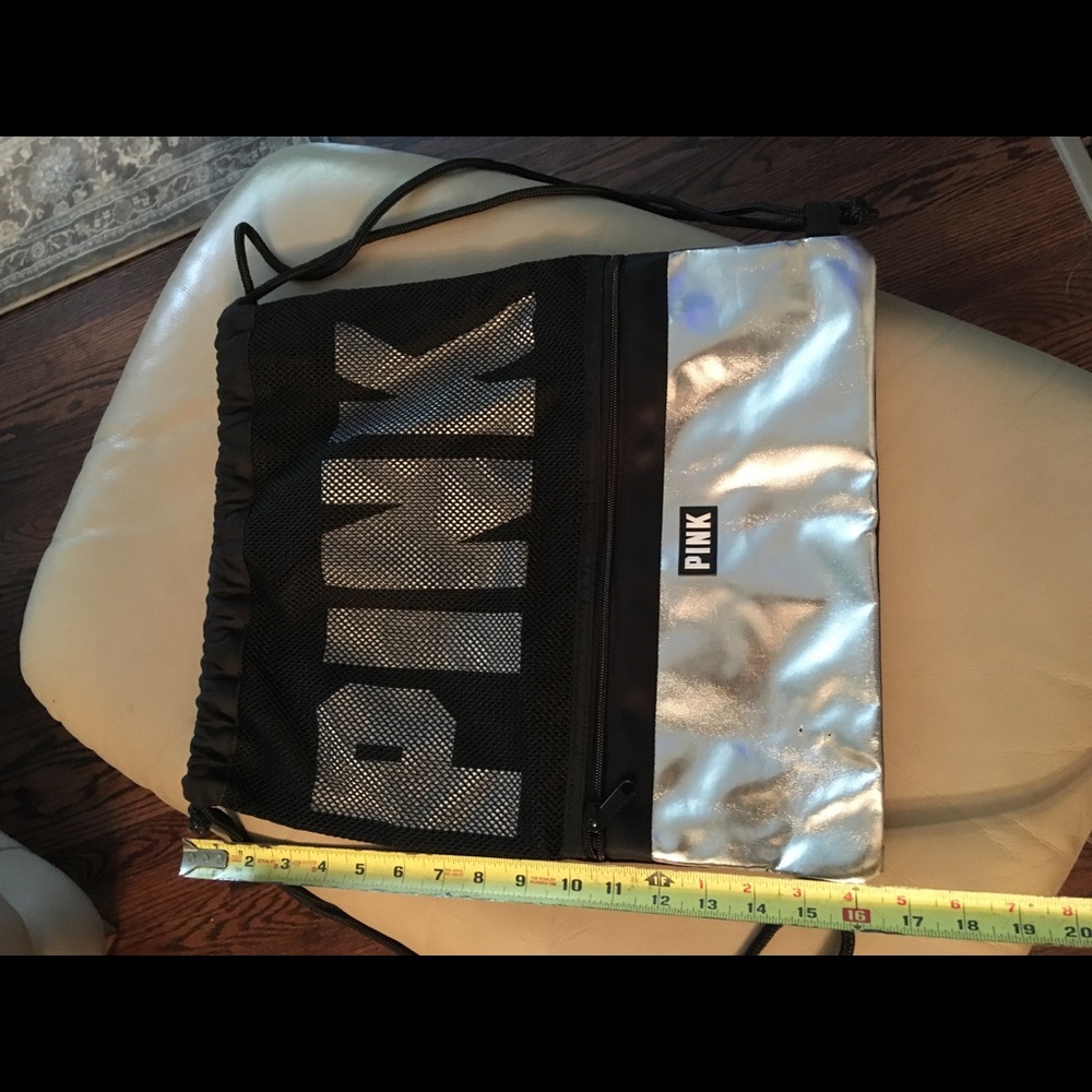 PINK drawstring backpack